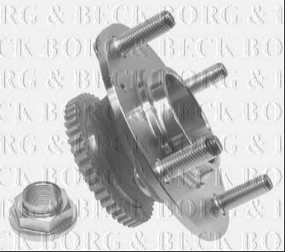 BORG & BECK bwk1025 -  Комплект подшипника ступицы колеса